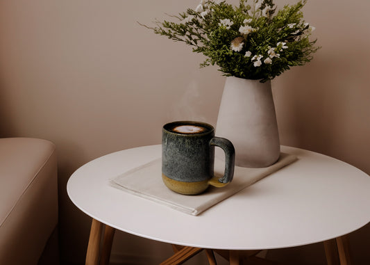 Blue Moon Stoneware Mug